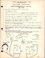 P-38 Electrical - Operating Procedure SCR-AL-283 Radio Set
