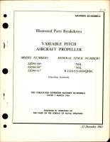 Illustrated Parts Breakdown for Variable Pitch Aircraft Propeller Models 22D30-305, 22D30-307, 22D30-317
