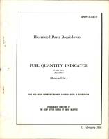 Illustrated Parts Breakdown for Fuel Quantity Indicator - Part JG130A63 