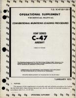 Supplement to Conventional Munitions Loading Procedures for C-47