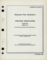 Illustrated Parts Breakdown for Voltage Regulator - Type 20B56-3-A