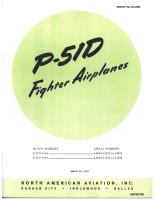 Shipment & Erection Manual - P-51D Airplanes
