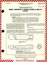 Modification of Receiving Antennas in Radio Set AN/APN-2