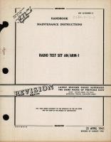 Maintenance Instructions for Radio Test Set AN/ARM-1