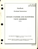Overhaul Instructions for Oxygen Cylinder and Handwheel Valve Assembly