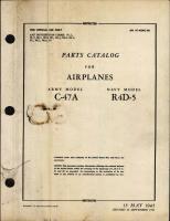 Parts Catalog for C-47A and R4D-5 Airplanes