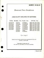 Illustrated Parts Breakdown for Engine Starters