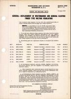 Replacement of Westinghouse and General Electric Finger Tyre Voltage Regulators