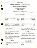 Overhaul Instructions with Parts Breakdown for Rotary Proportioning Actuator - HYLC 3863-1 and HYLC 3863-2 