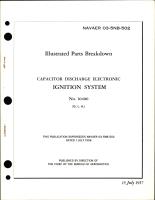 Illustrated Parts Breakdown for Capacitor Discharge Electronic Ignition System - No 10400 