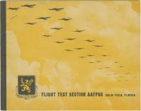Flight Test Section AAFPGC Yearbook
