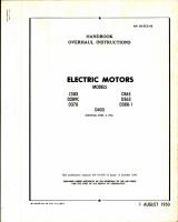 Overhaul Instructions for Electrical Engineering Co Electric Motors