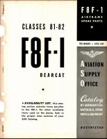 F8F-1 Bearcat Airframe Spare Parts