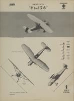 Henschel Hs-126 Recognition Poster