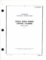Overhaul Instructions for Single Servo Power Control Cylinder Part No. 11570-1