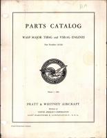 Parts Catalog for Wasp Major TSB3G and VSB11G Engines