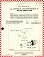 Replacing Auxiliary Wing Tank Seals & Connector Assemblies