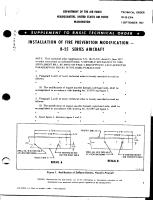 Installation of Fire Prevention Modification -- B-25 Series Aircraft