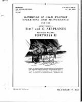 Handbook of Cold Weather Operations & Maintenance - B17F, B-17G