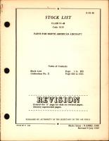 Parts for North American Aircraft