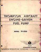 Instruction Manual for Engine Driven Fuel Pump - Model TF-1900