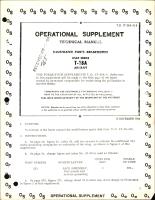 Illustrated Parts Breakdown for T-28A - Operational Supplement