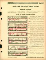 Cleveland Pneumatic Shock Struts