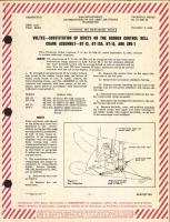 Substitution of Rivets on the Rudder Control Bell Crank Assembly for BT-13, BT-13A, BT-15, and SNV-1