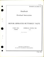Overhaul Instructions for Motor Operated Butterfly Valve Part No. 306800