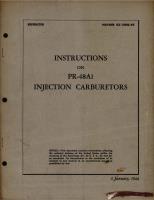 PR-48A1 Injection Carburetors Instructions - 03-10BQ-46