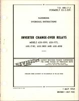 Overhaul Instructions for Inverter Change-Over Relays 