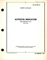 Parts Catalog for Autosyn Indicator Type 6901-B1A-1-1A1