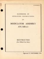 Operation Instructions for Modulator Assembly AN/ARA-3