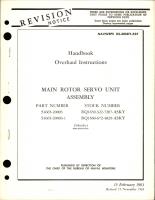 Overhaul Instructions for Motor Rotor Servo Unit Assembly - Parts S1665-20003 and S1665-20003-1