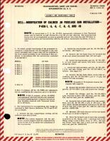 Modification of Caliber .50 Fuselage Gun Installation