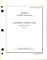 Overhaul Instructions for Anti-Skid Control Box - Part 40-035