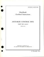 Overhaul Instructions for Anti-Skid Control Box - Part 40-035