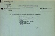 Technical Information for Serial Number 3603