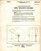 Installation of Static Ground