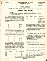 Propellers and Accessories; Modification of Electric Governor Heads