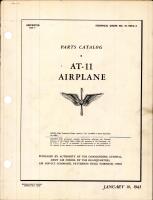 Parts Catalog for AT-11 Airplane