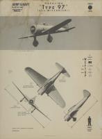 Nakajima (also Mitsubishi) Type 97 Nate Recognition Poster