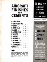 Aircraft Finishes & Cements