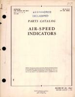 Parts Catalog for Air-Speed Indicators