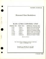 Illustrated Parts Breakdown for Rate Gyro Control Unit