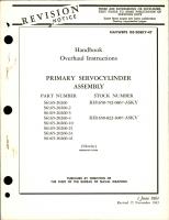 Overhaul Instructions for Primary Servocylinder Assembly