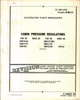 Illustrated Parts Breakdown for Airesearch Cabin Pressure Regulators