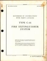 Handbook of Instructions with Parts Catalog for Type C-46 Fire Extinguisher System