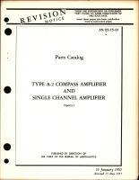 Parts Catalog for Type A-2 Compass & Single Channel Amplifier