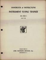 Handbook of Instructions for Instrument Flying Trainer - AN-2550-1 (AN-T-18) 